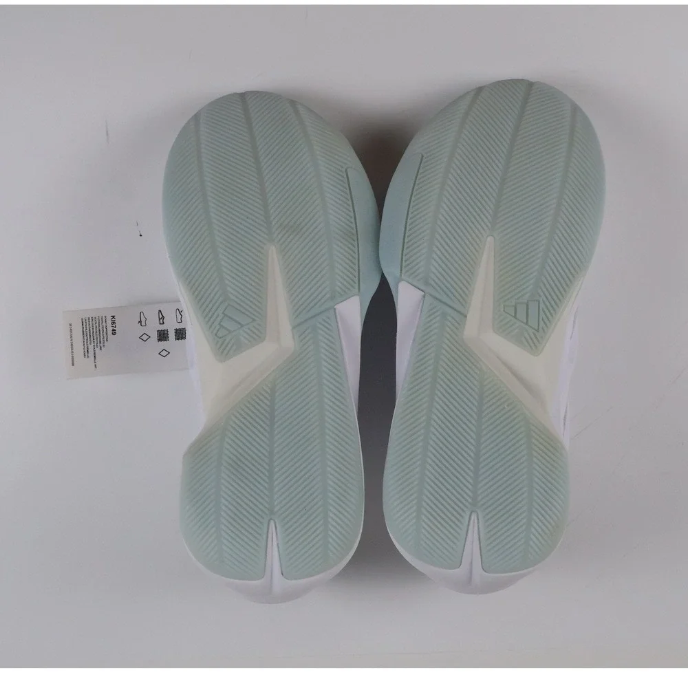 Adidas Basketball Shoes Crazy Energy White Silver 7 Mens 8 Womens NWT 130 MSRP